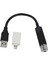 Araba USB LED Çatı Yıldız Gece Projeksiyon Lambası Siyah+Apple Adaptörü Için (Yurt Dışından) 2