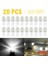 20PC T10 Wedge Samsung Yüksek Güçlü 1W LED Ampuller Xenon Beyaz (Yurt Dışından) 3