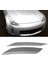 350Z 2 Kapı 03-08 Siyah Için 2 Adet Far Kaşları Kapak Etiketi (Yurt Dışından) 2