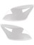 Great Wall Haval H3 2005-2012 Için 1 Çift Araba Far Camı Kapağı (Yurt Dışından) 1