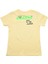 Sevimli Dinozor Baskılı Erkek Bebek Tshirt Sarı 2