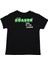 Sevimli Dinozor Baskılı Erkek Bebek Tshirt Siyah 2