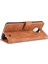 Kart ile Oukitel C19 Tam Koruma Deri Folio Flip Case Için Kılıf (Yurt Dışından) 3