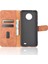 Kart ile Oukitel C19 Tam Koruma Deri Folio Flip Case Için Kılıf (Yurt Dışından) 5
