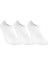 Bambu Sneaker 3 Pack Beyaz Çorap 1