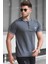 Füme Polo Yaka Erkek Tişört 9281 2