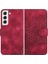 Samsung Galaxy S22 Flip Iş Için Geometrik Desen Manyetik Kart (Yurt Dışından) 1