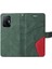 Xiaomi 11T/11T Pro Pu Deri Flip Folio Kılıf Kickstand Iki Renkli (Yurt Dışından) 5