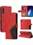 Kart Yuvası Standı Kickstand Koruyucu Pu ile Xiaomi Redmi Not 8 Için Kılıf (Yurt Dışından) 3