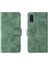 Samsung Galaxy A02/M02 Kart Ekleme Deri Folio Flip Case Için Kılıf (Yurt Dışından) 5