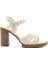 Carmona Topuklu Sandalet - Ekru 1