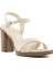 Carmona Topuklu Sandalet - Ekru 2