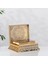 Sandıklı Kur'an-I Kerim Kabı Gold Renk ve Kur'an-I Kerim 1