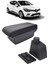 Renault Clio 4 2011-2017 Delmesiz Vidasız Kol Dayama Kolçak Siyah Dikişli 1