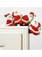 2pcs Noel Kapı Çerçevesi Süslemeleri Ahşap Noel Ev Kapıları Windows Duvarları Partisi, D (Yurt Dışından) 3