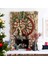 Noel Kış Çelenk Kapı Kolye Çiftlik Evi Taşıma Tekerleği Noel Süs Çelenk Noel Çam Kozalağı Çelenk (40 Cm) (Yurt Dışından) 2