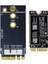 BCM94360CS2 Çift Bantlı Wifi Kartı + Ngff M.2 Anahtar A/e Adaptör Kartı Wıfı Bt 4.0 802.11AC Kartı 11 Inç A1465 13 Inç A1466 (Yurt Dışından) 1
