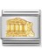 Composable Classic Dekoratif Link - Kabartma Anıtlar - Parthenon - 18K Altın 1