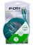 For-X 2 Rca / 2 Rca Fiber Örgülü 5 mt Amfi Sinyal Kablosu X-1122G 1