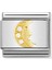 Composable Classic Dekoratif Link - Eğlence - Beyaz Ay - (11 White Moon) 18K Altın Zirkon 1