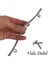 Ördek Kulp Krom 128 mm Kulp Mobilya Mutfak Dolabı Çekmece Dolap Kapak Kulpu Kulbu Metal Kulp (8 Adet) 2