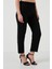 Beli Lastikli Keten Görünümlü Pantolon Bayan PANTOLON 5865797 4