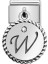 Composable Classic Dekoratif Charm - Charm Yazılar - W - (23 W) 925 Gümüş 1