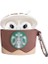 Air Pods 3. Nesil Uyumlu 3D Silikon Kılıf - Kahverengi Coffe 1
