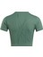 Lux Bold Crop Tee Pastel Yesıl Kadın Kısa Kol T-Shirt 5