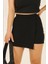 Şort Etek Siyah Kapaklı 1