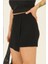 Şort Etek Siyah Kapaklı 2