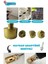 6 mm + 8 mm + 10 mm Granit Mermer Seramik Beton Taş Delme Panç Spiral Taşlama Matkap Uyumlu M14 Aparat 2