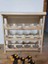 Ahşap Eskitme 3 Katlı Şaraplık Şişelik Mini Bar Rafı 1