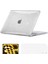 Apple Macbook Air 13.6 M3 2024 Simli Shiny Parlak Ön Arka Kapak Kılıf ve Koruyucu Set A3113 1