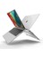 Apple MacBook Air 13.3 Inc Darbelere Dayanıklı Ön Arka Clear Parlak Kapak Kılıf ve Koruyucu Set A2337 A2179 A1932 Seri 4