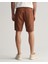Erkek Kahverengi Relaxed Fit Keten Şort 205073.278 3