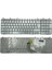 Hp ile Uyumlu Pavilion DV7-1080ET, DV7-1090ET, DV7-1092ET, DV7-1095ET Notebook Klavye Gümüş Gri Tr 1