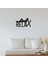 Relax Yazılı Ahşap Duvar Dekoru - 20X35 cm - Çift Taraflı Bant ile Kolay Montaj 3