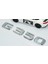 G350 Bagaj Krom Abs 3m 3D Yazı Logo Benz Ile Uyumlu 4