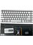 Hp ile Uyumlu Spectre X360 13-AC001NT Z9D72EA Notebook Klavye Işıklı Gümüş Gri Tr 1