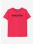 Pembe Kız Çocuk Bisiklet Yaka Baskılı T-Shirt Rogers Gırl 1