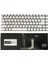 Msi ile Uyumlu GF63 8RD-623XTR Klavye Işıklı Gümüş Gri Tr Küçük Enter Versiyon 1