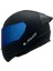 Rapıd 2 Mat Siyah Kask Mavi Cam+Spoiler 1