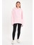 Pembe Hoodie, Oversize Hoodie, Kadın Hoodie, Kanguru Cepli Hoodie, Lastikli Hoodie 1