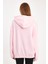 Pembe Hoodie, Oversize Hoodie, Kadın Hoodie, Kanguru Cepli Hoodie, Lastikli Hoodie 3