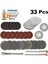 Gravür Kalıpçı Makinaları Için Taşlama Kesme Zımparalama Disk Seti Elmas Metal Plastik Ahşap 33 Pcs 3