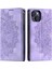 iPhone 14 Pu Deri Baskılı Mandala Çiçek TeIefon Kılıfı (Yurt Dışından) 1