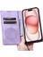 iPhone 14 Pu Deri Baskılı Mandala Çiçek TeIefon Kılıfı (Yurt Dışından) 5