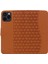 iPhone 14 Pro Max Deri Basılı Rhombus TeIefon Kılıfı (Yurt Dışından) 5