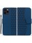 iPhone 14 Pro Max Deri Basılı Rhombus TeIefon Kılıfı (Yurt Dışından) 1
